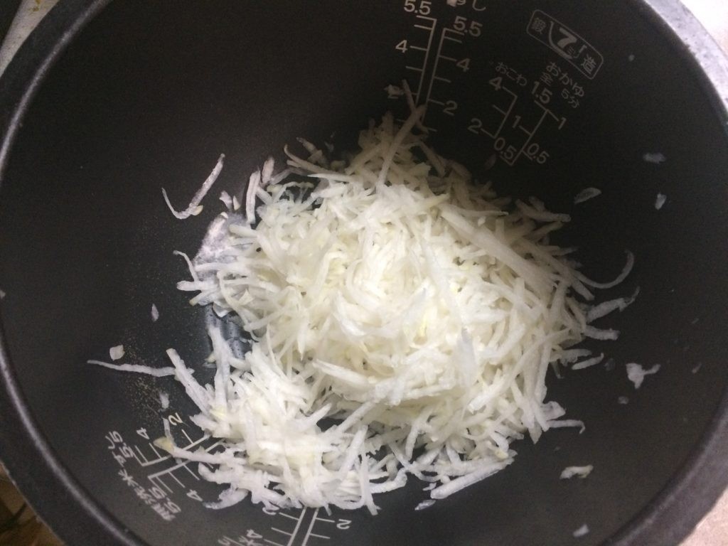 糖質制限　お米を食べる　レシピ　大根　ヒジキ